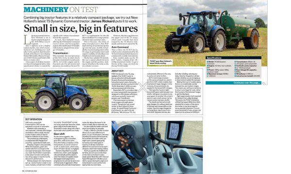 New Holland T5 review from Farmers guardian
